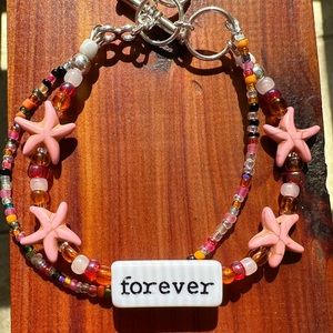 Forever/Special Inspirational beaded bracelet